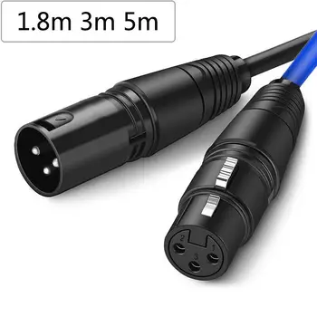 

Microphone Lead XLR Patch Cable Male To Female 1.8m-5m Extension Mic Cable