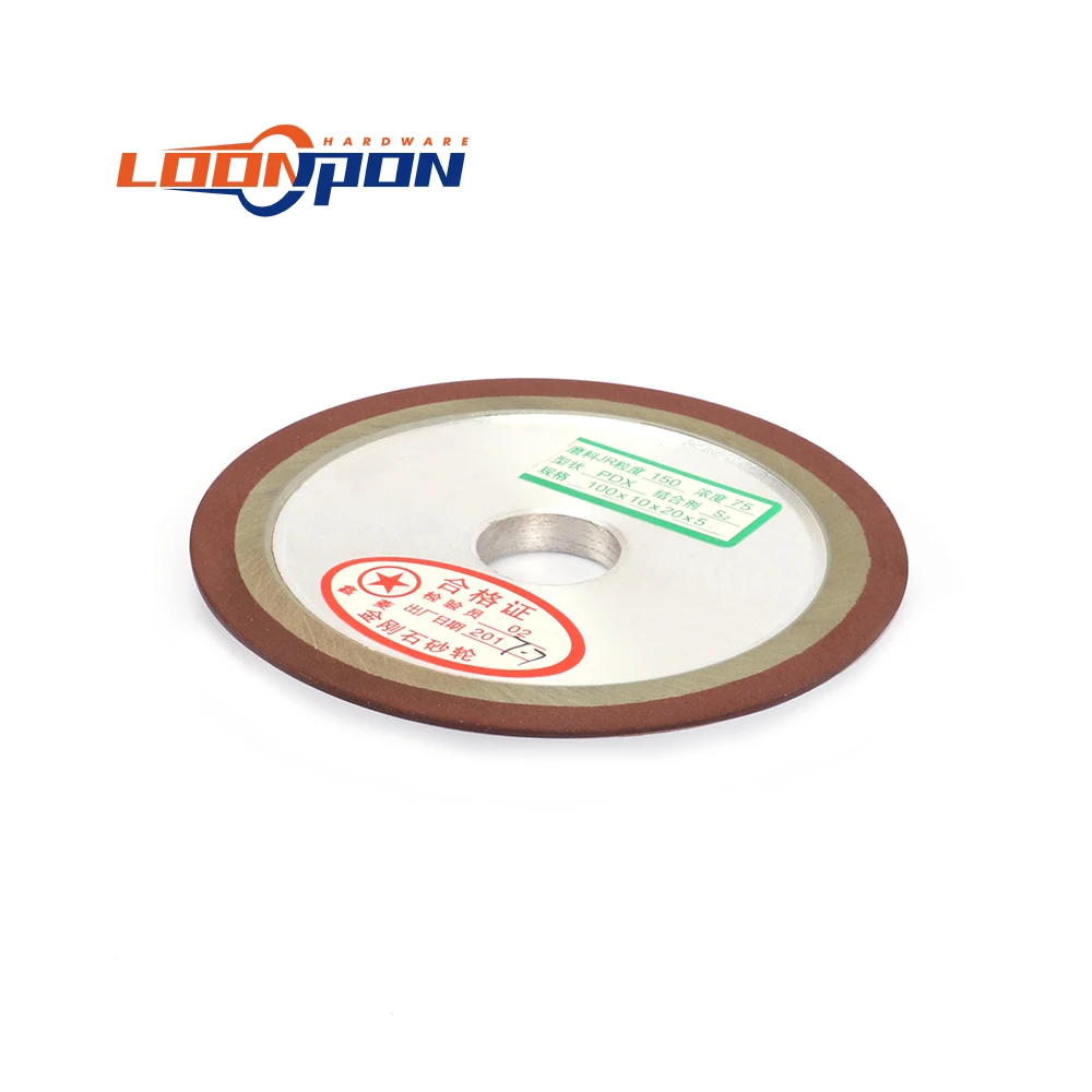 Abrasive Wheel Grinding Wheel Diamond Grinding Wheel For Tungsten Steel Milling Cutter Sharpener 125mm 1Pc 5inch