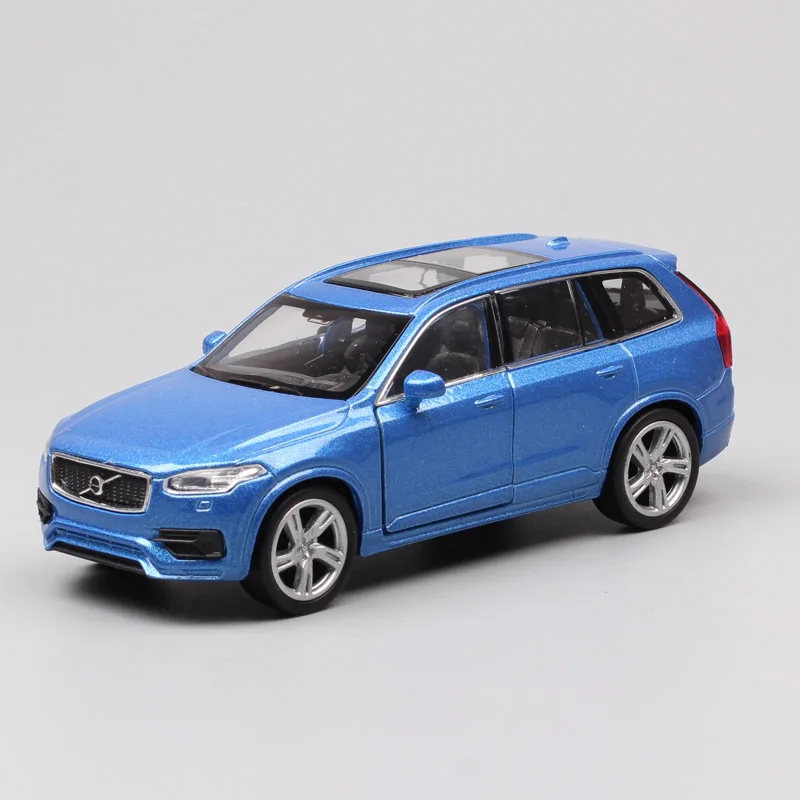 Детские 1/36 весы маленький Welly VOLVO XC90 роскошный кроссовер внедорожник автомобиль