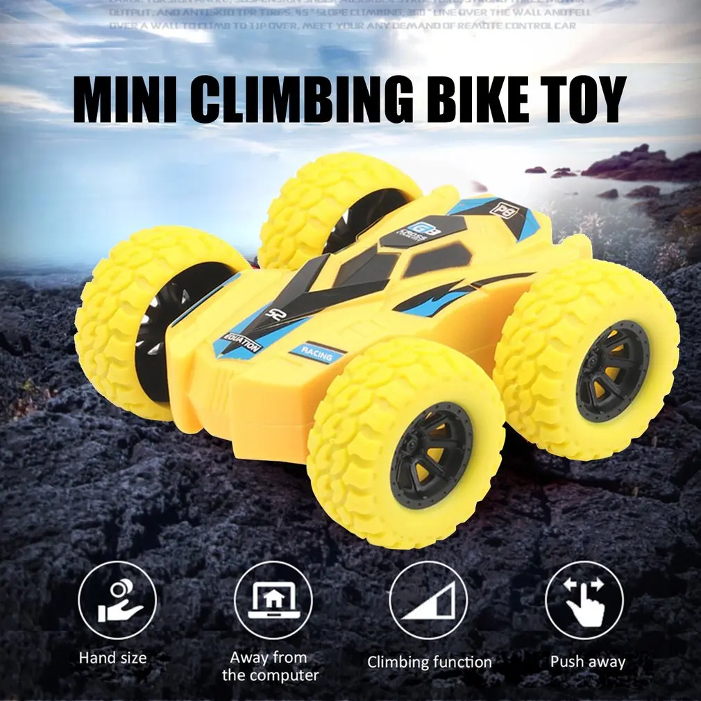 Camión de volquete de doble cara para niños, juguete giratorio resistente a caídas, volteador del 360, regalo para chico