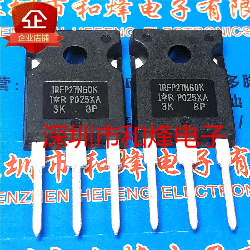 

10PCS IRFP27N60K TO-247 600V 27A