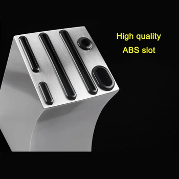 

Stainless Steel Cutter Holder Knives Storage Shelf Rack Kitchen Tool DNJ998