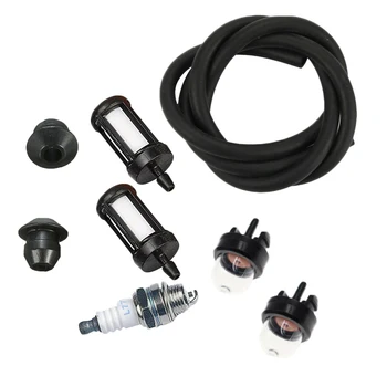 

Primer Bulbs Fuel Filters Line For Stihl FS120 FS120R FS200 FS200R FS020 FS202