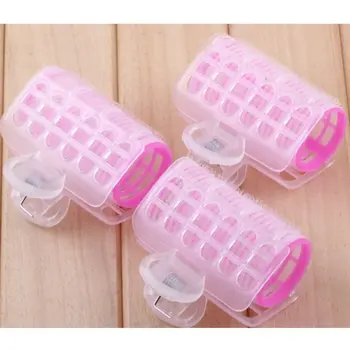

Home Salon Curler Self-adhesive Magic Curling Clip DIY Hair Curling Curls Rollers Clip Curling Rollers Bangs Curling Iron Parts