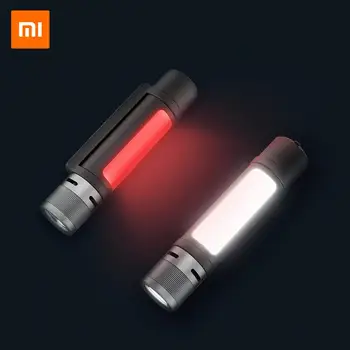 

Xiaomi Portable LED Flashlight Outdoor Camping Lamp Rechargeable Power Bank self-protection Emergency Light Adjustable Focus