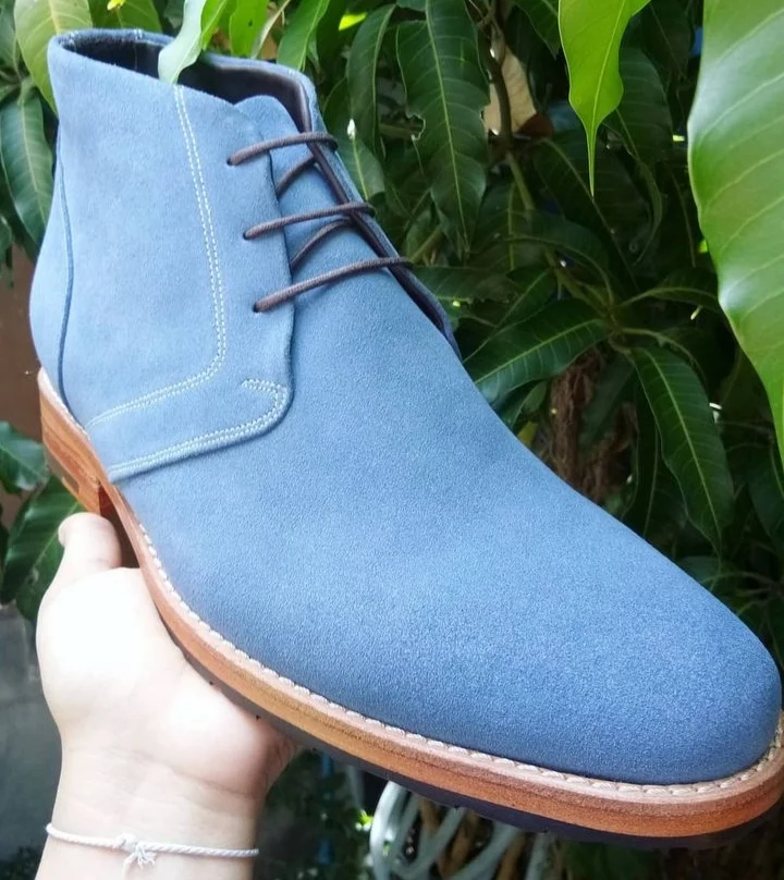 

High Quality Fashion Men Suede Leather Vintage Boot Slip-on Ankle Boot Casual Classic Male Chelsea Boots Zapatos De Hombre 4M283