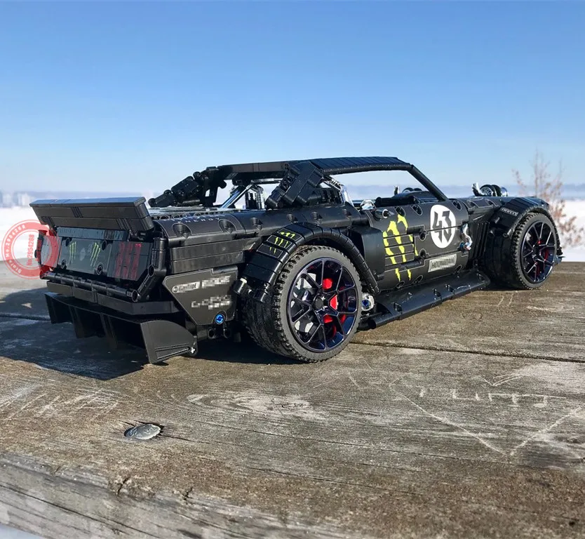 Строительный блок Mustang Hoonicorn V2 новый обновленный Радиоуправляемый мотор модель