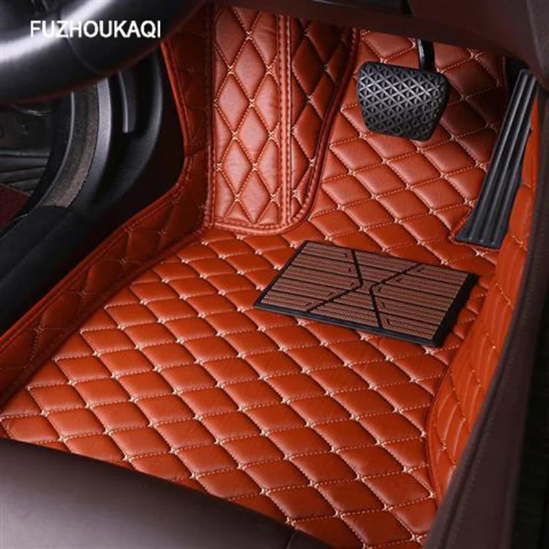 Кожаные автомобильные коврики для Защитные чехлы для сидений, сшитые специально для Suzuki Grand Vitara 2007 2008- пользовательские коврик для ног автомобильный коврик автомобиля чехлы