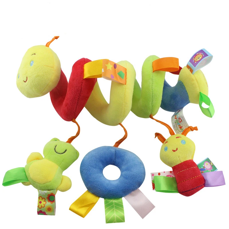 Newborn Baby Stroller Toys Lovely Snail Model Baby Bed Hanging Toys Educational Baby Rattle Toys WJ414 5