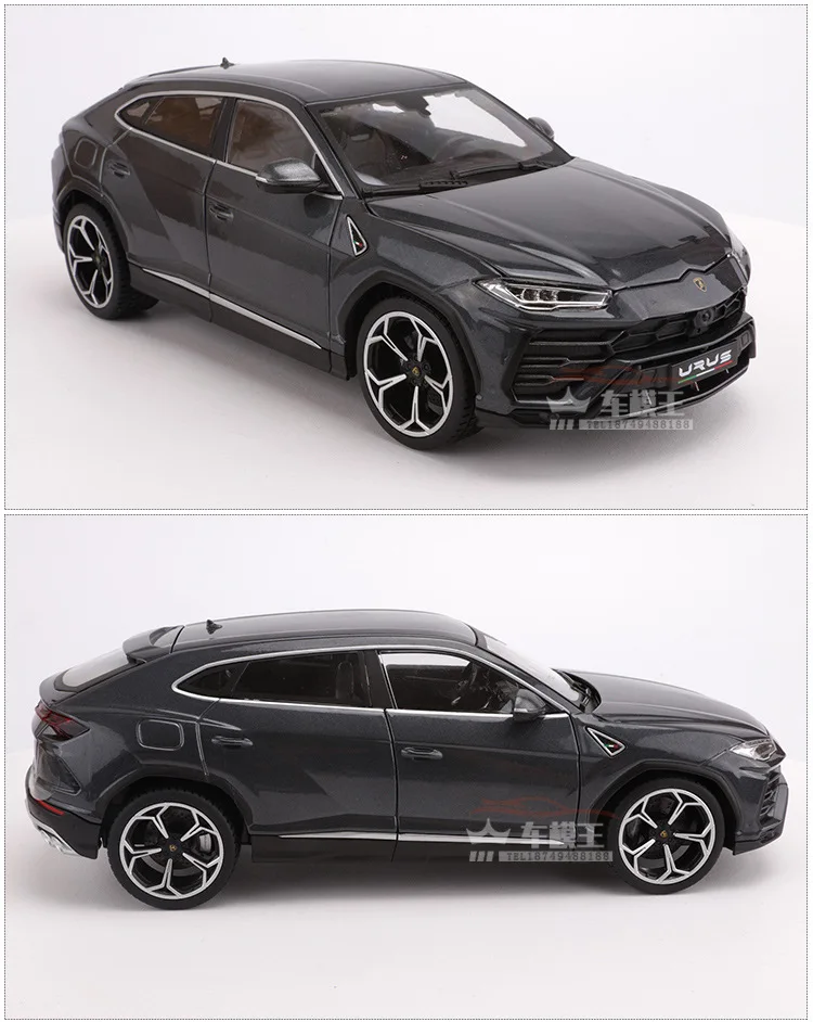 1:20 Высокая литая модель машины модель Lamborghini bison urus моделирование внедорожный внедорожник игрушка для детей подарок