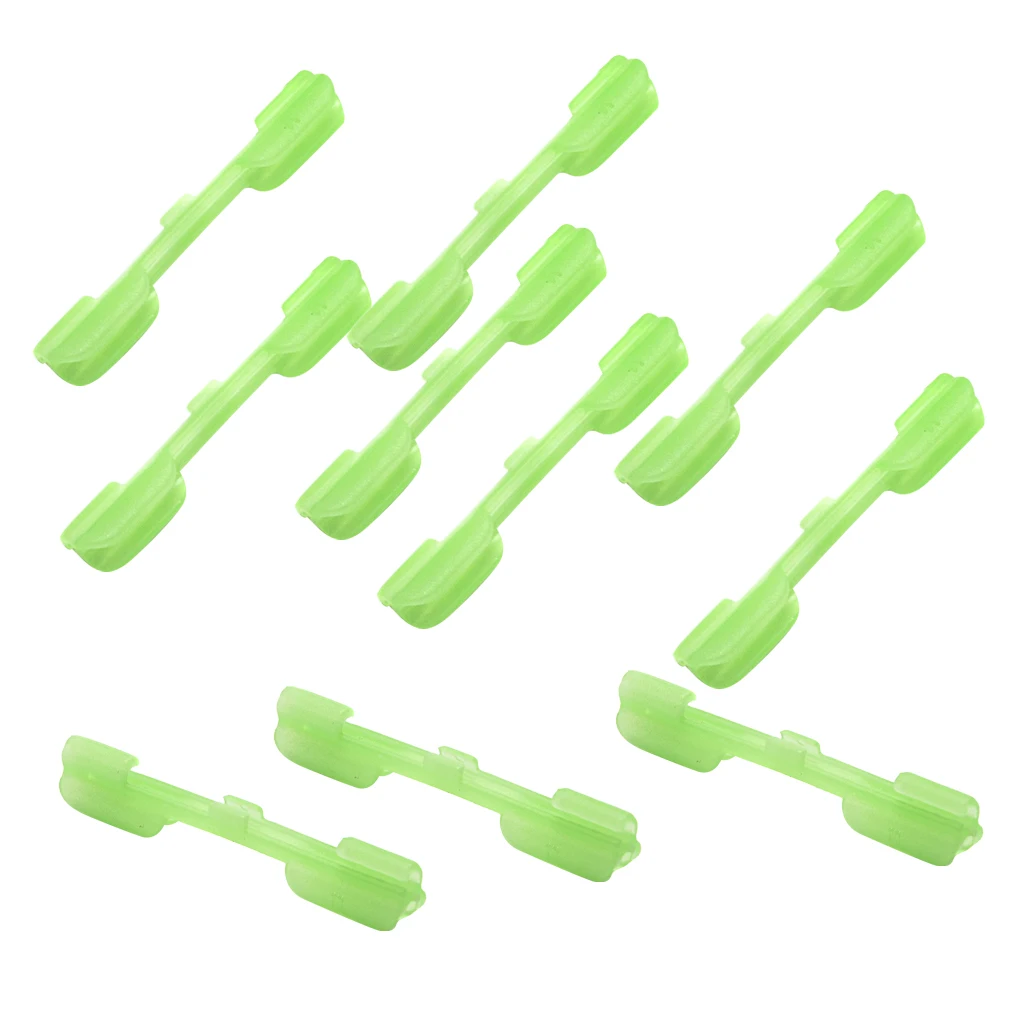 100pcs SS/S/M/L/XL/XXL Fluorescent Light stick 2 in 1 Snap Clip On