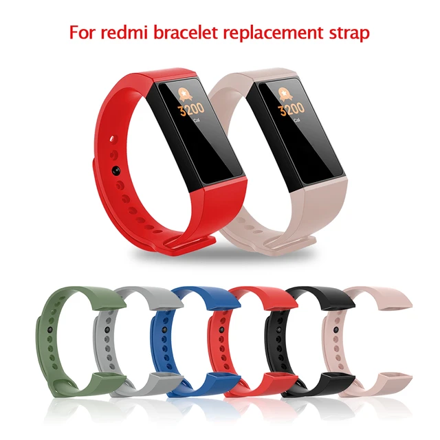 Cinturino per Xiaomi Mi Band 4C cinturino in Silicone di ricambio per  cinturino sportivo Redmi band