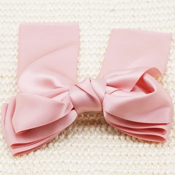 

New Fashion Korean Style Bow Cloth Ribbon Hair Clip Hairpin Clip Top Folder For Girls Women Handmade Hair Accessories