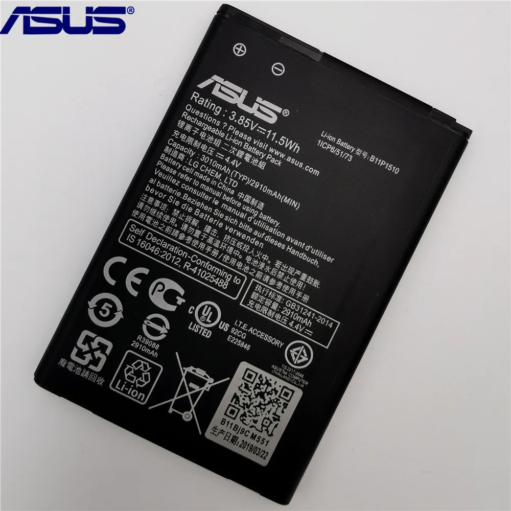 Аккумулятор для ASUS ZB551KL 3010 мА ч B11P1510 X013DB | Мобильные телефоны и аксессуары