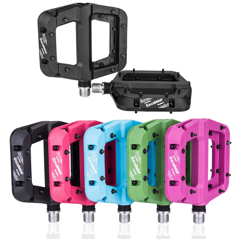 Magnesium Bmx Bicycle Pedal Nylon Mountain Bike Pedals Plastic