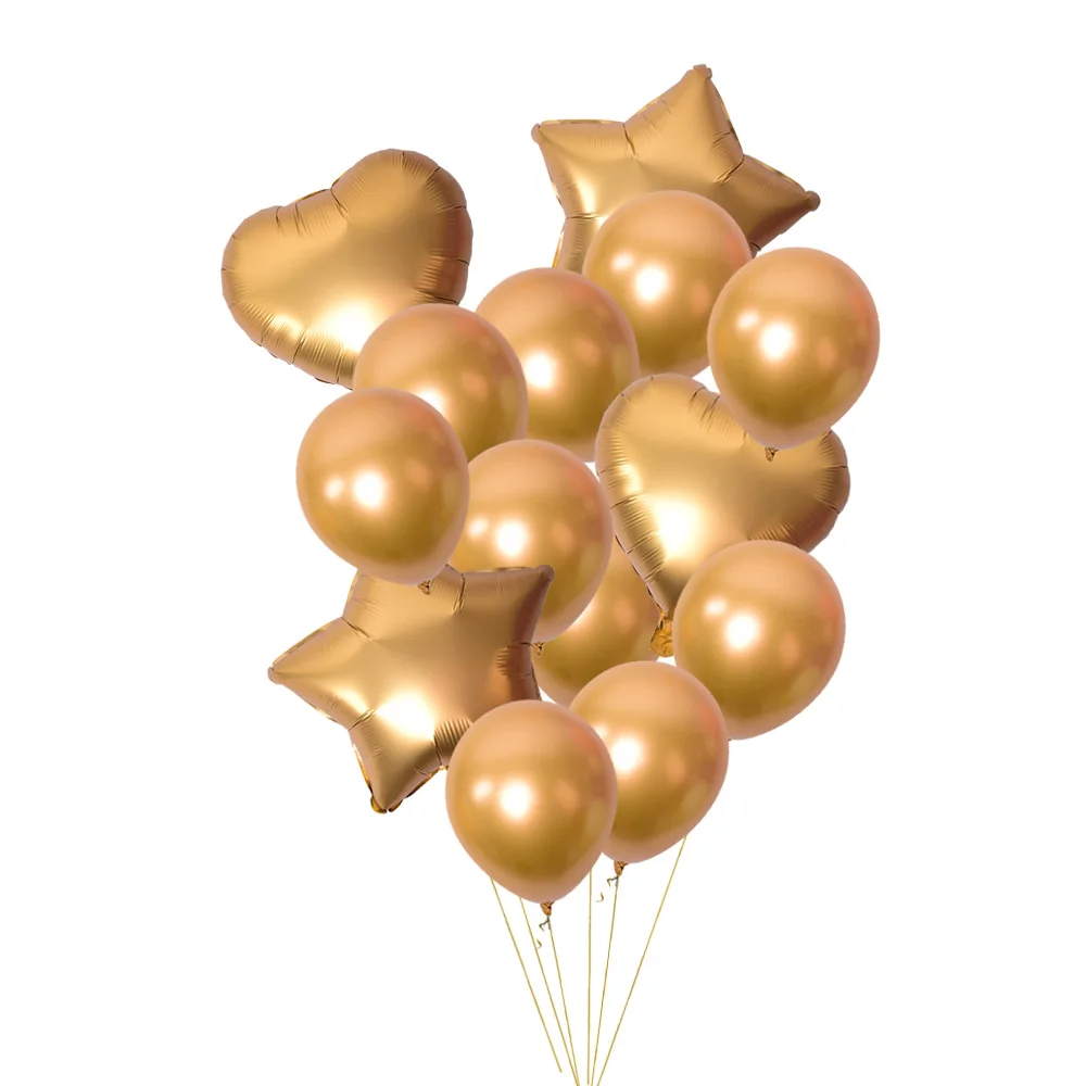 14 шт. 12 дюймов латексные 18 дюймов много воздушных шаров С Днем Рождения Декоративные гелиевые шарики свадебный фестиваль балон вечерние принадлежности - Цвет: 2