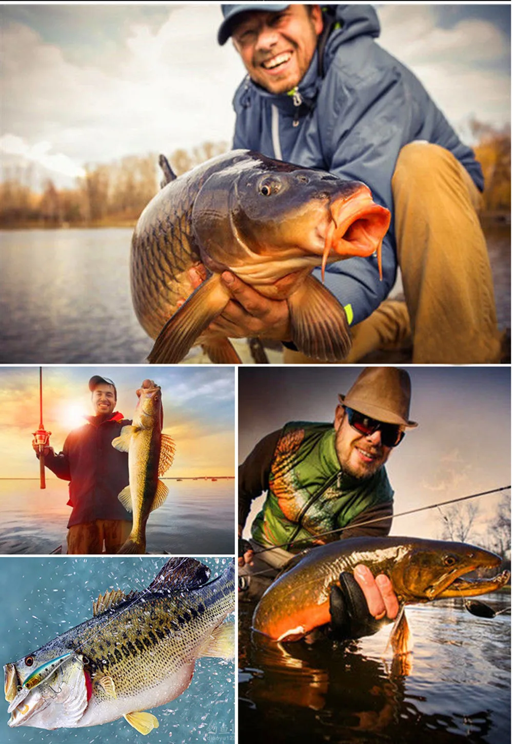 1Unit Whopper Popper 9.5Cm/16.9G Topwater Fishing Lure Artificial Bait Hard Plopper Soft 360 Rotating Tai Fishing Lure Wobblerr
