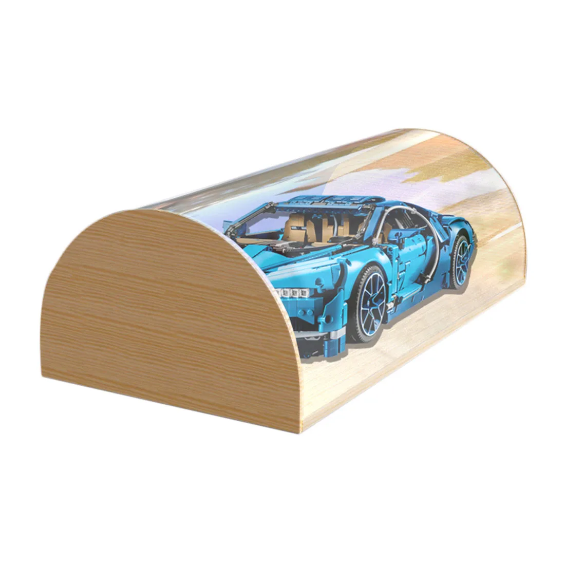 

New Acrylic Display Box Dustproof Display Box Show Box For Block Buggati Veyron 42083 (Display Box Included Only)