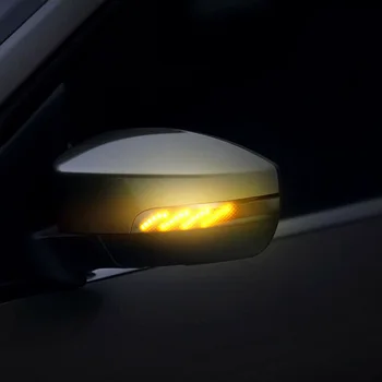 

2X Door Wing Mirror LED Indicator Turn Signal Light For Ford Kuga Ecosport 13-18