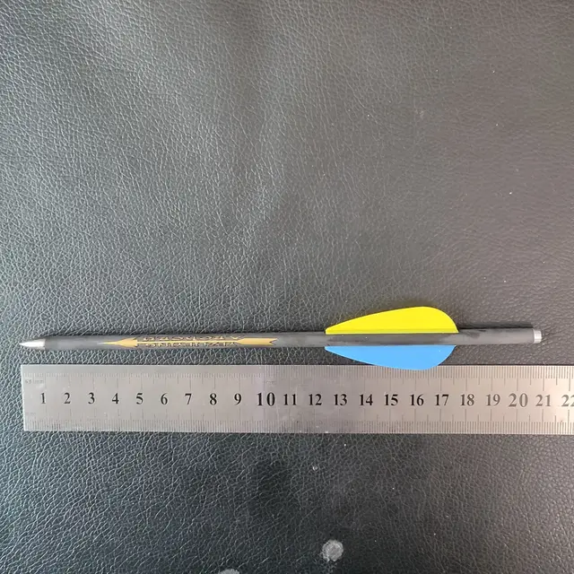 Flèches Carbone 30 Pouces SP500 – Pour Arc Recourbé Ou Composé, Jaunes