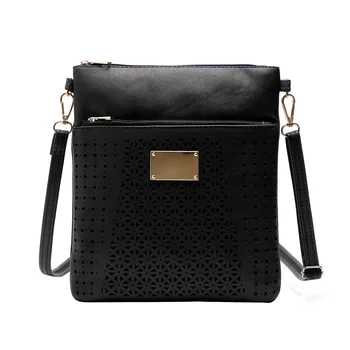 

Women Bag Crossbody Shoulder Messenger Bags Flower Hollow Out Stylish Simple Wild Casual Personality H1