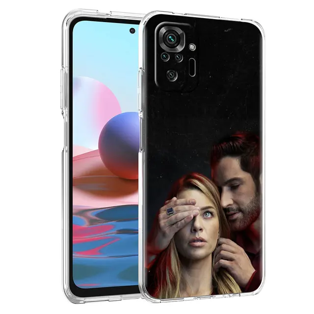 Silicone Cover For Xiaomi Redmi Note 10 9 Pro 9S 8 9C 7 8T 10S 9A 7A 8A K40 K20 Shockproof Soft Phone Case Lucifer TV Funda Capa PTTM-CLS12