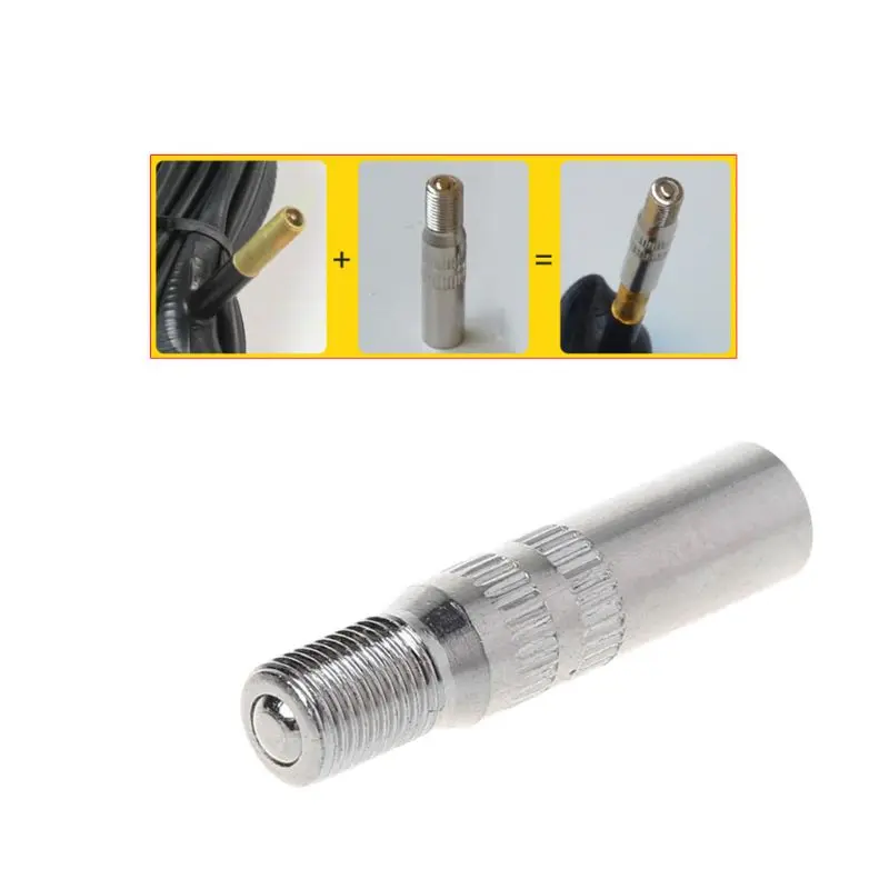 Bicycle Valve Extender For Schrader Valve Replacement Cycling Bike Parts Accessories 38mm Extension Tube afbeelding