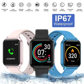 

T70 Smart Watch Sport waterproof Smart WatchHeart Rate Monitor Blood Pressure Fitness Tracker Smartwatch For Android IOS