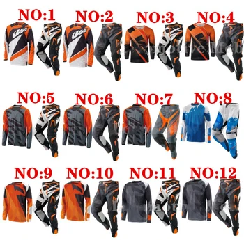 

New MX Motocross Gear Set MTB BMX Jersey and Pants Dirt Bike Combos Off-Road Racing Suit Motorcycle Riding Suit S-XXL