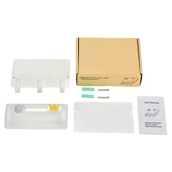 

Magnetic Suction Sensor Light + Wall Mount Hook Multifunctional Infrared Induction Motion Detector Night LED Night Light New