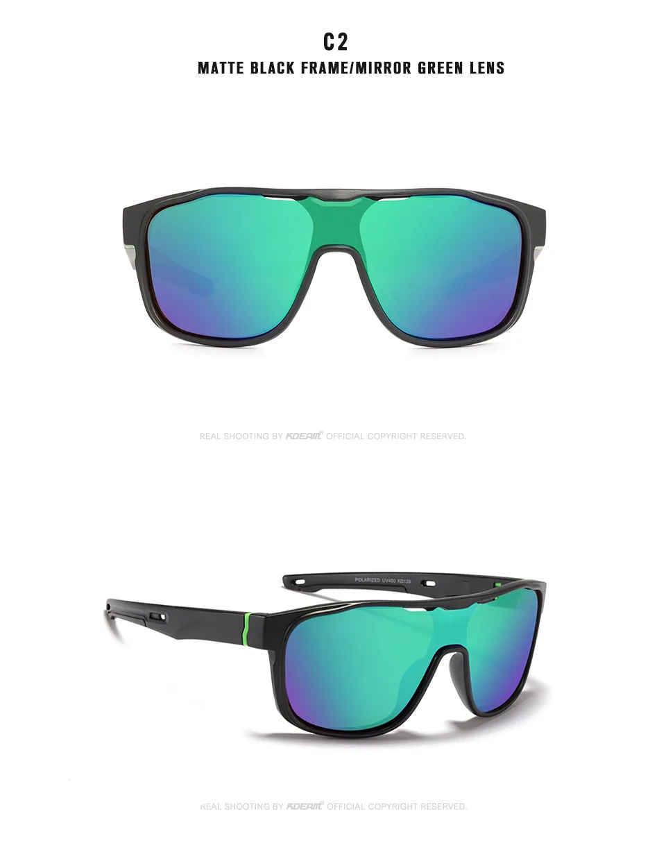 Roidismtor 2019 Newest Sport Glasses Cycling UV400 Sports Sunglasses Hiking Fishing Running Cycling Eyewear