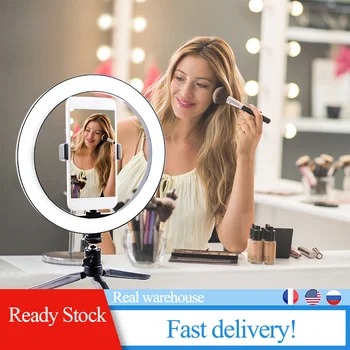 

Live Camera Light Mobile Phone With Bracket Fill Light Led Ring Light Selfie Light Studio Light Photography Lighting Video Light