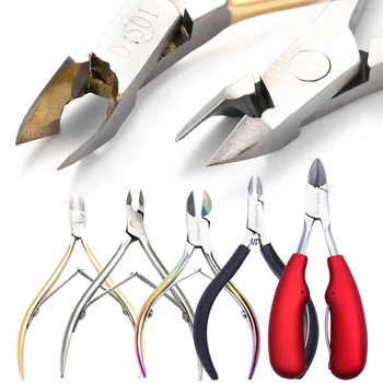 

Fingernail Toenail Cuticle Nipper Nail Art Scissor Pliers Manicure Timmer Edge Dead Skin Cutter Pro Pedicure Nail Tools BE1586