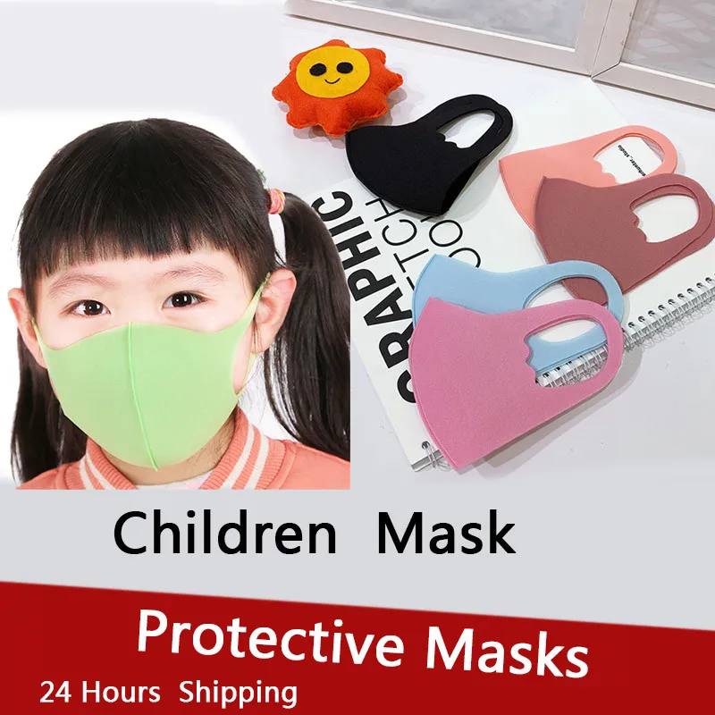 

FFP2 Children Protective Mask Cotton Activated Carbon Filter Face Respirator Air Purifying Dust Masks Gas Reusable Face Mask