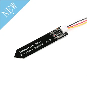 

Capacitive Soil Moisture Sensor Module Corrosion Resistant Wide Voltage Wire 3.3~5.5V For Arduino Analog Output DIY Electronic