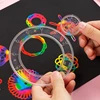 Funny Interlocking Gears Wheels Spirograph Drawing Toys Set Creative Educational Toy for Children Painting Drawing Accessories 3