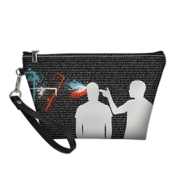 

THIKIN Travel Cosmetic Case with Fashion Star Twenty One Pilots Print Toiletries Organizer Makeup Bags Storage Hand Bag Female