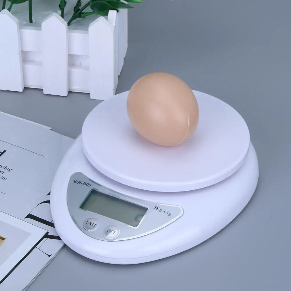 Портативные 5 кг цифровые весы ЖК-электронные весы Steelyard кухонные весы почтовые пищевые ювелирные весы Измерение веса весы