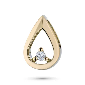 

Pendant made of yellow gold with diamond e0301pd03152300