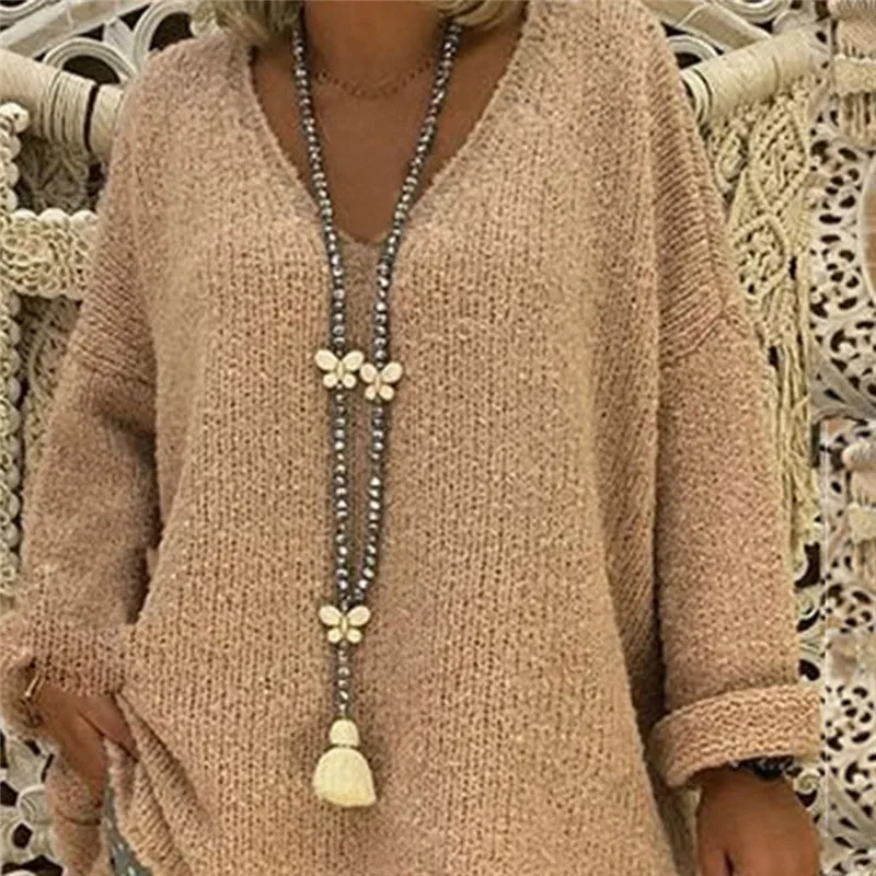 Богемная цепочка украшения аксессуары для женщин кисточка хрустальные бусы