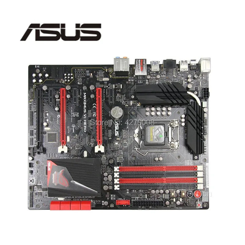 Socket LGA1150 PCI E3.0 USB3.0 SATA3 для ASUS Maximus VI Hero Оригинальный б/у настольный компьютер Intel Z87
