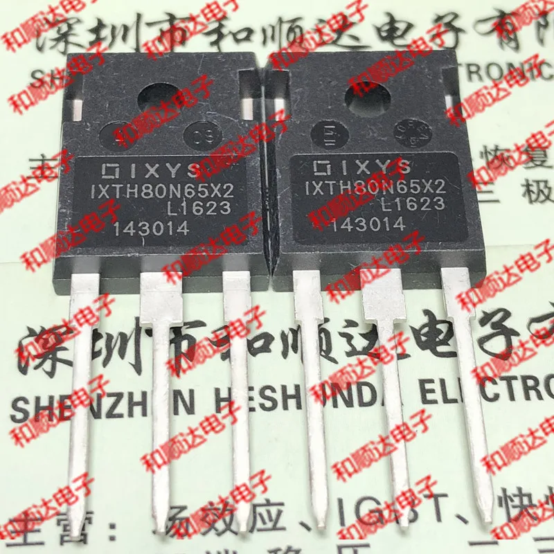 

5pcs/lot IXTH80N65X2 TO-247 650V 80A
