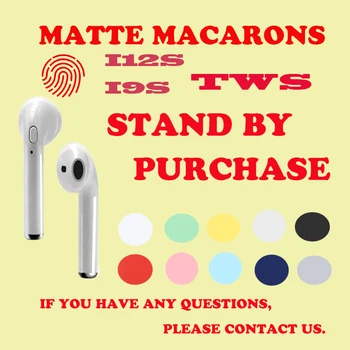 

New i12 i9s Tws wireless headset 5.0 stereo sports headset headset for ipone Xiaomi Samsung Huawei