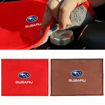 

Car Absorbent Wiping Rags Cleaning Cloth For Subaru Logo Forester XV Outback Impreza STI WRX Legacy BRZ Tribeca Auto Accessories
