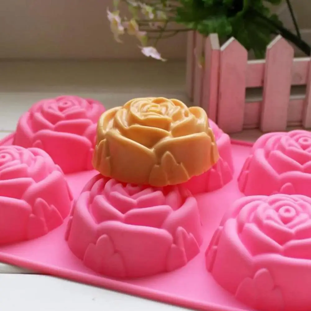 DIY Big Peony Flower Candle Silicone Mold Candle Making Crafts Baking Molds  Handmade Aroma Candle Making Mould