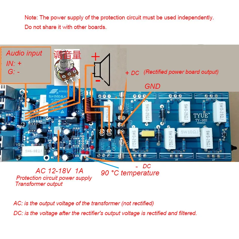 Луся 24 шт. C5200 A1943 силовая трубка JRC5532D Op amp 1300 Вт моно мощный усилитель плата