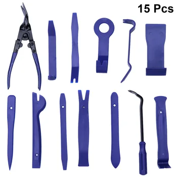 

13Pc Car Door Trim Removal Tool Kit Anti-Scratches Clip Removal Plier Ergonomic Design Door Panel Pry Tool Set
