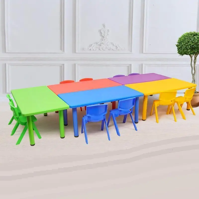 Детский стол для детского сада Avec Chaise Pupitre Tavolino Bambini Y Silla|Детские столы| |