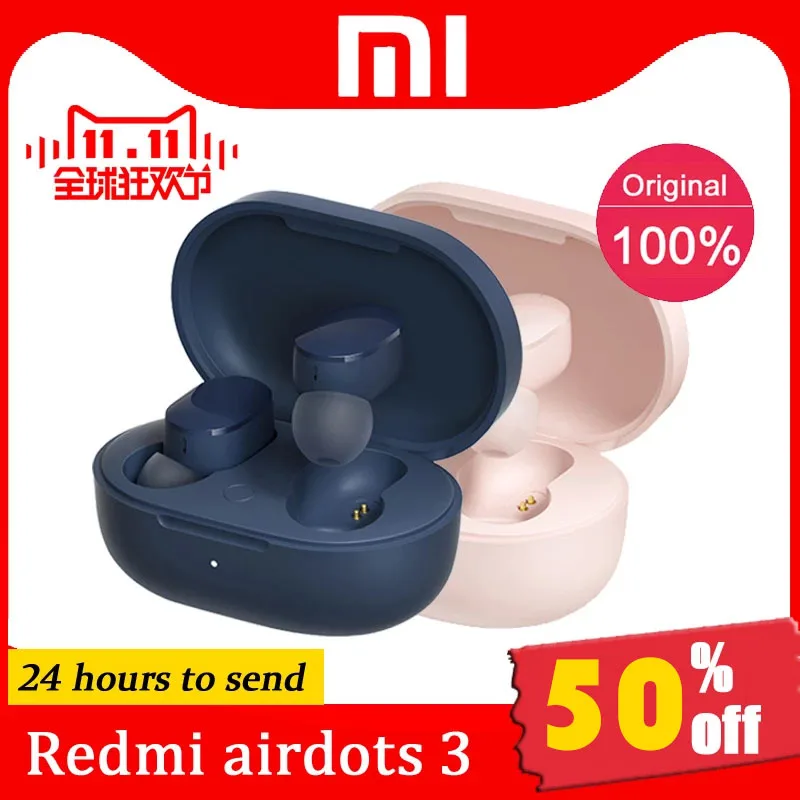 TWS-наушники Xiaomi Redmi Airdots 3 с поддержкой Bluetooth 5 2 | Электроника