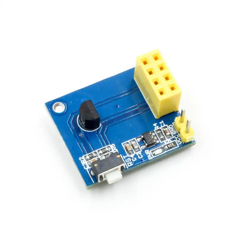 ESP8266 ESP-01//01S DS18B20 Temperature Sensor WiFi Adapter Board Wireless Module